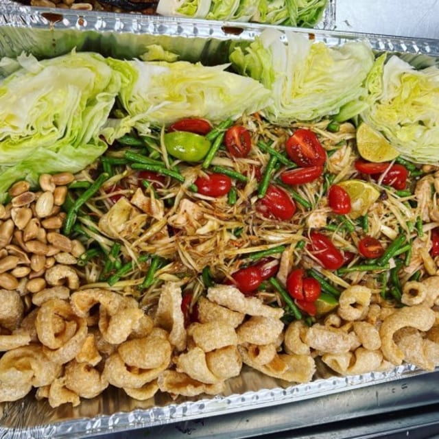 Papaya Salad - Small Tray.