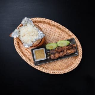 #2 - Rib Eye Skewer Combo