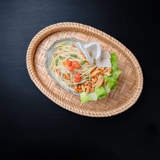 Tum Mak Houng (Papaya Salad) ຕໍ່າໜາກຮຸ່ງ